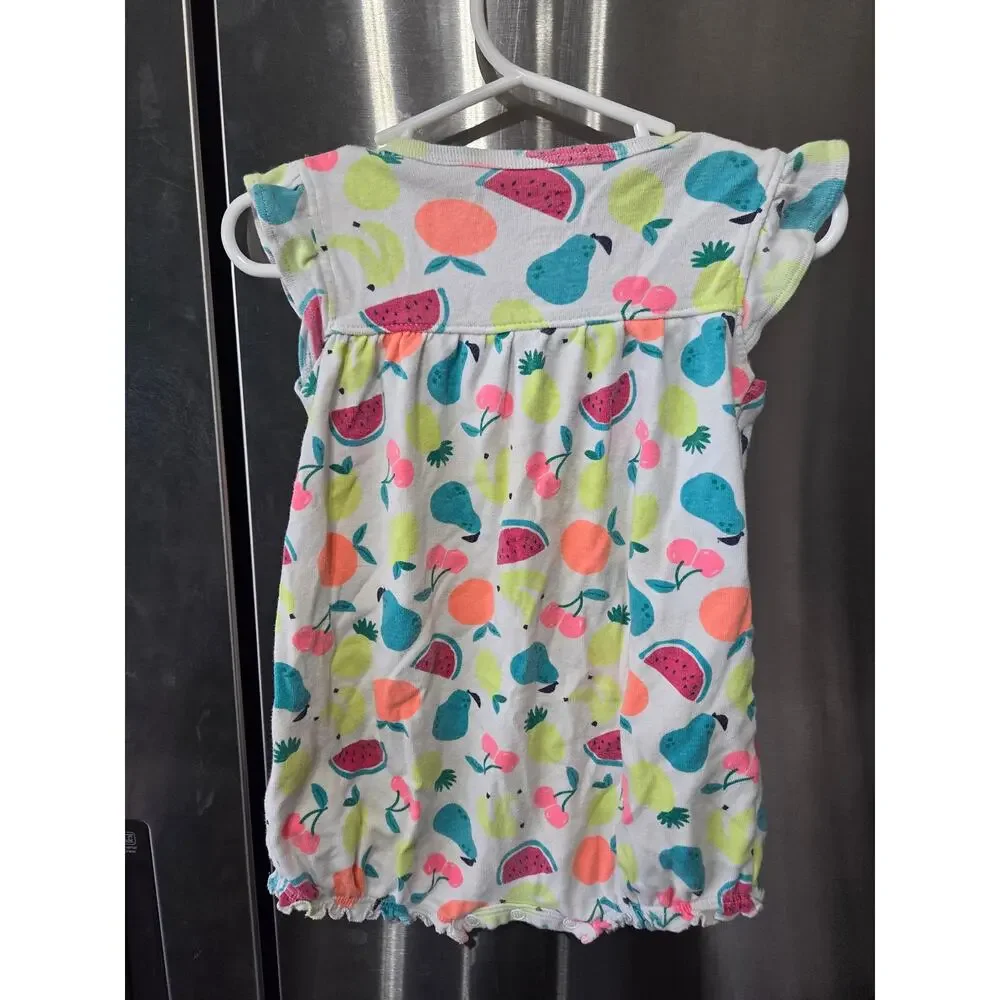 Button Up Fruit Romper - Carter's - 18mo